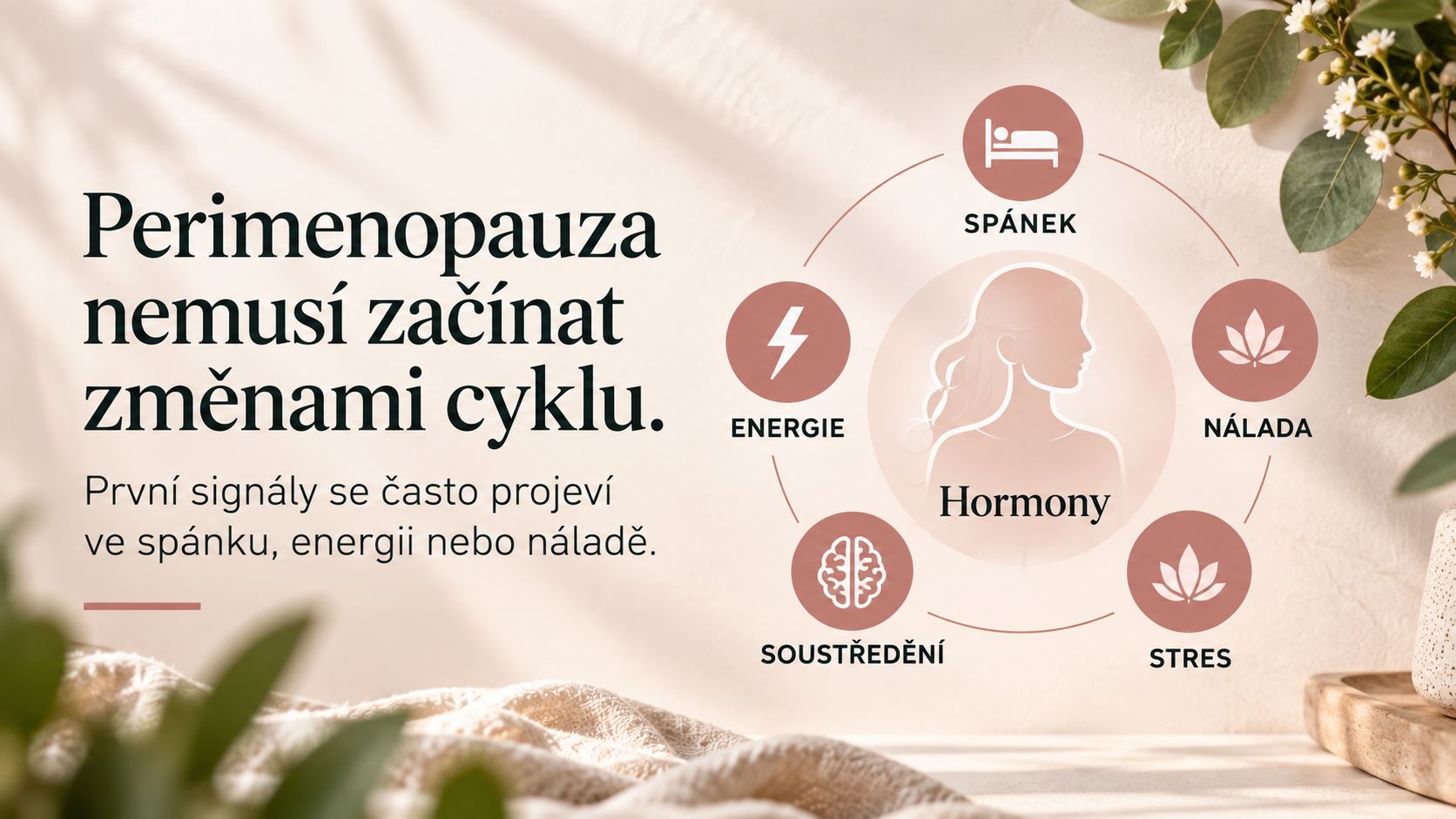 ViaNubia - Blog - Perimenopauza příznaky